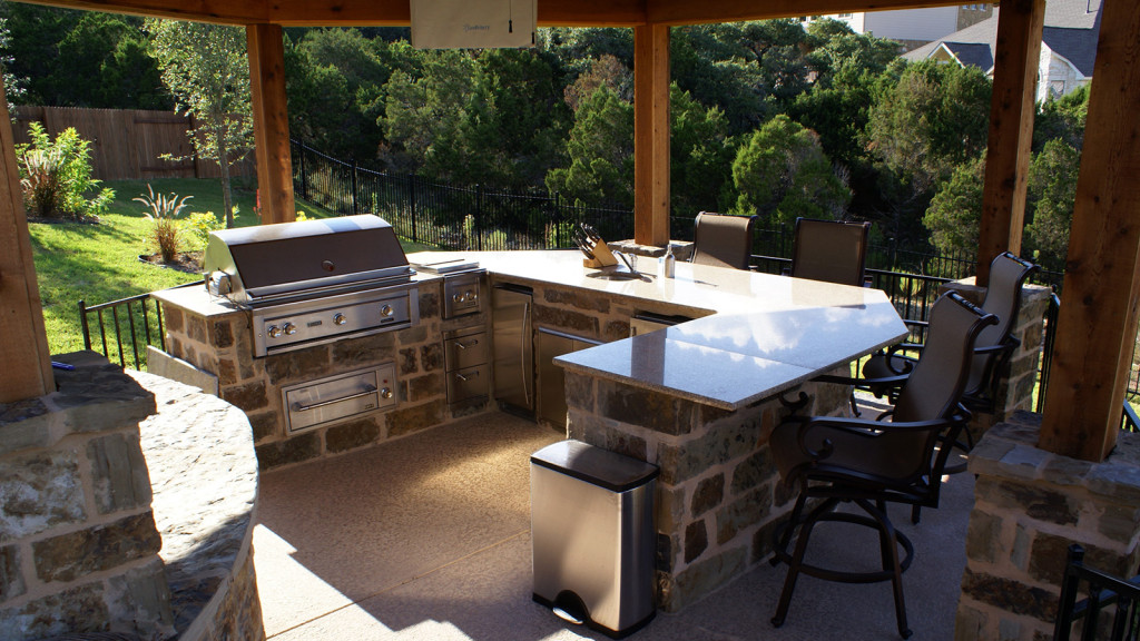 Outdoor Kitchens Pro Edge Pools Outdoor Kitchen 1